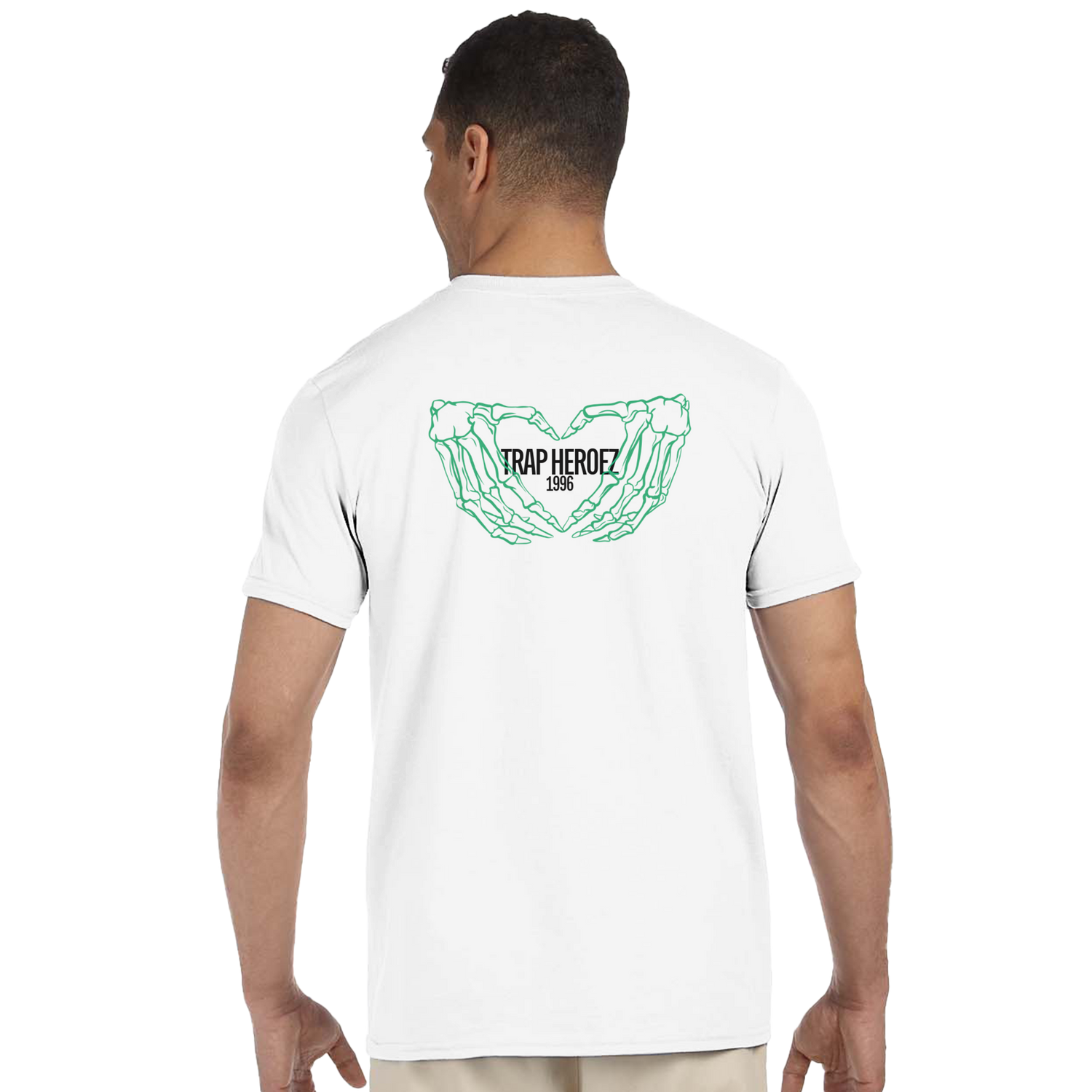 TrapWear - Skelly Heart 1996 Comfortable Unisex Crewneck T-Shirt